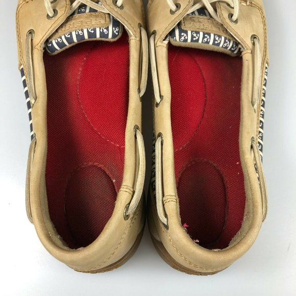 Sperry Womens Top Sider Laguna Anchors Boat Shoe 9 - Picture 4 of 7